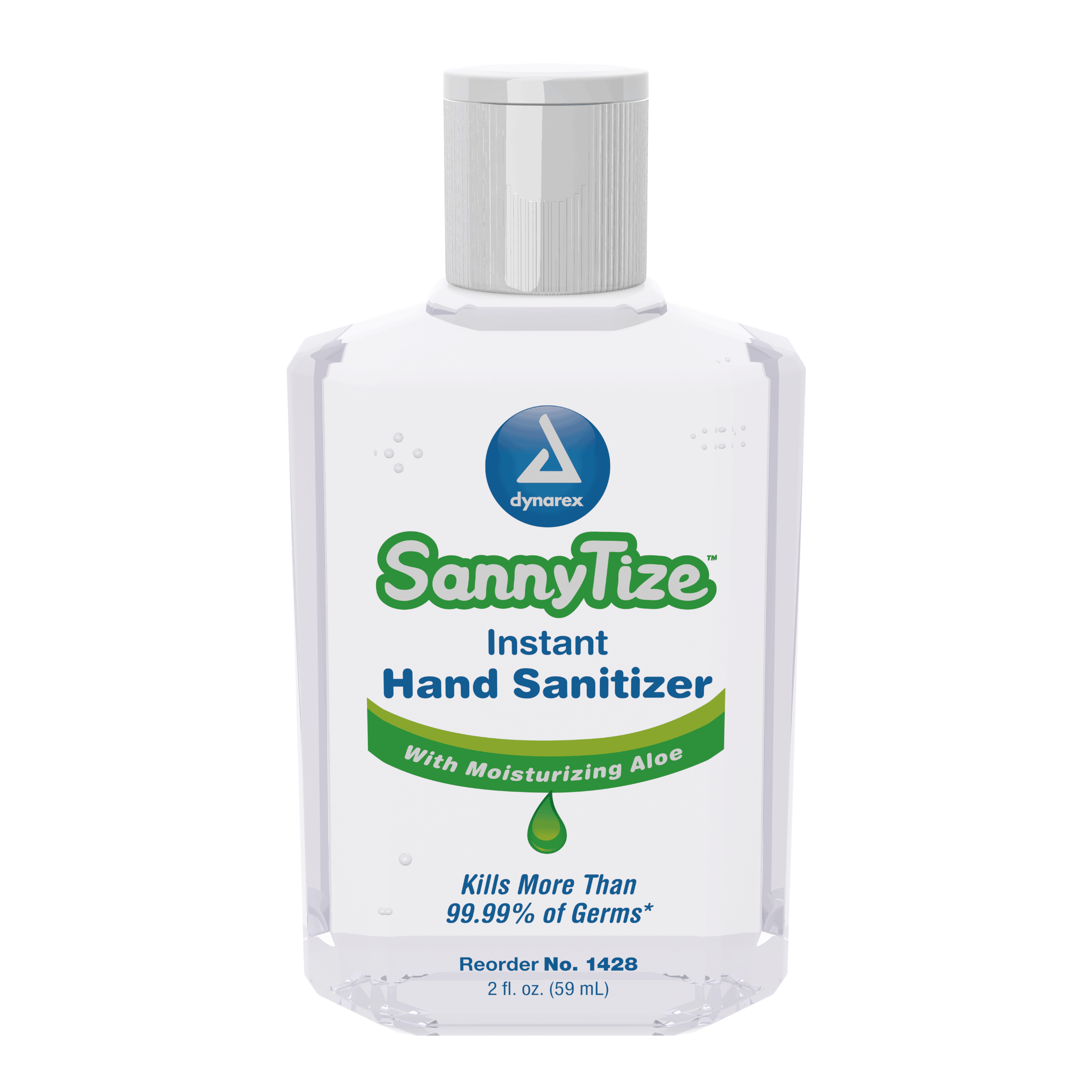 SannyTize Instant Hand Sanitizer 2 Oz – Square Bottle