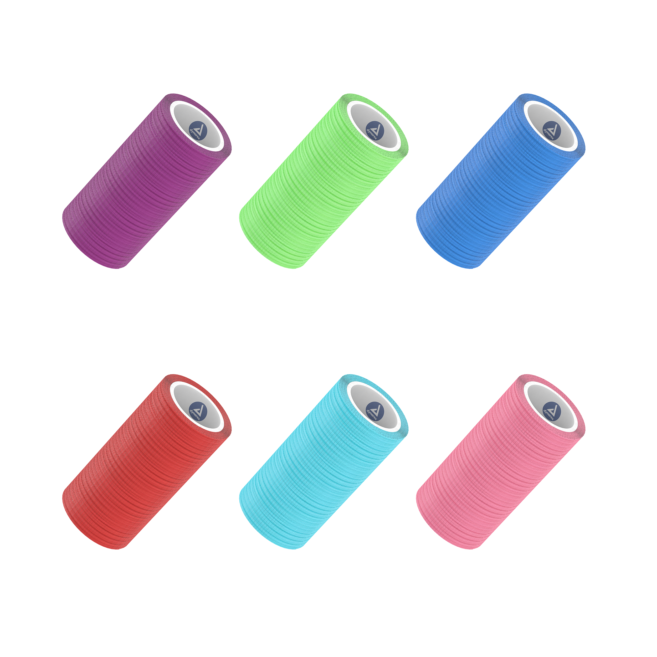 Sensi Wrap, Self-Adherent 3″ X 5 Yds Assorted Colors (4/color)