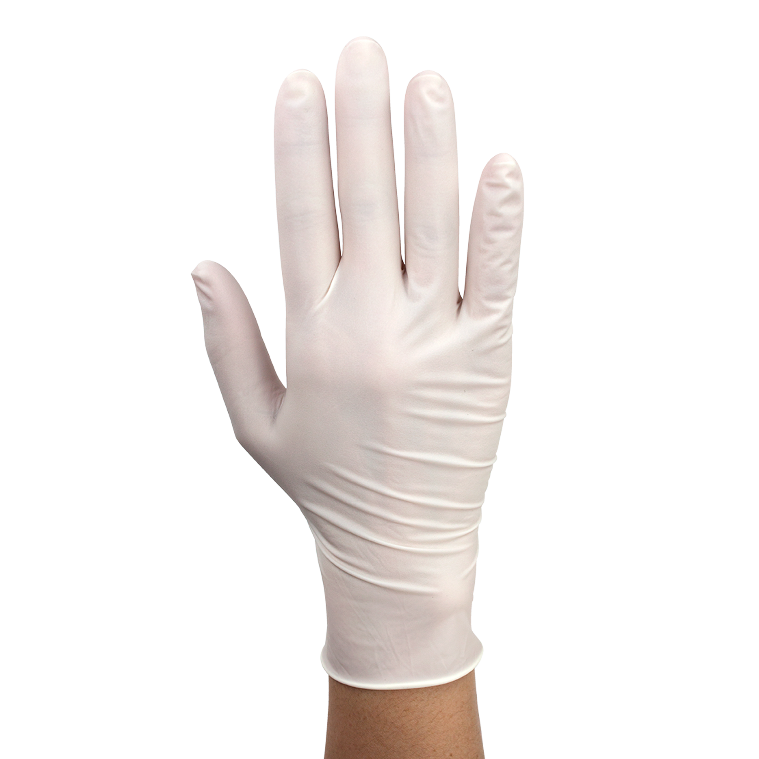 Sensi Grip Latex Exam Gloves, Powder-Free – S