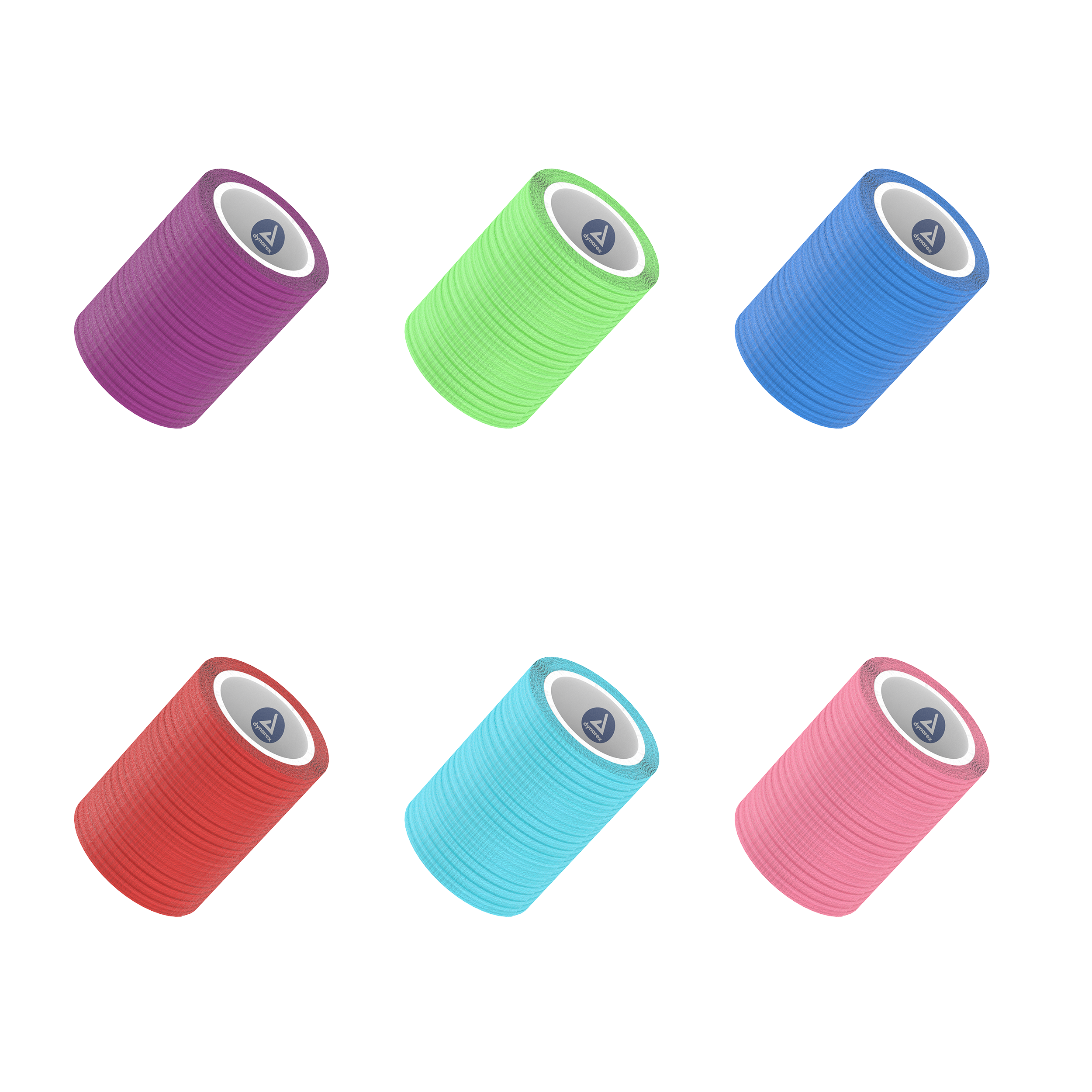 Sensi Wrap, Self-Adherent 2″ X 5 Yds Assorted Colors (6/color)