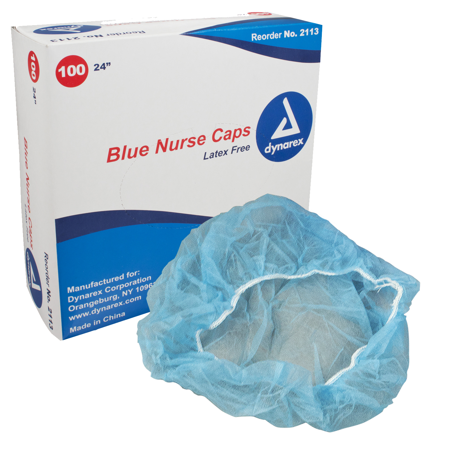 Nurse Cap O.R. 24″, Blue