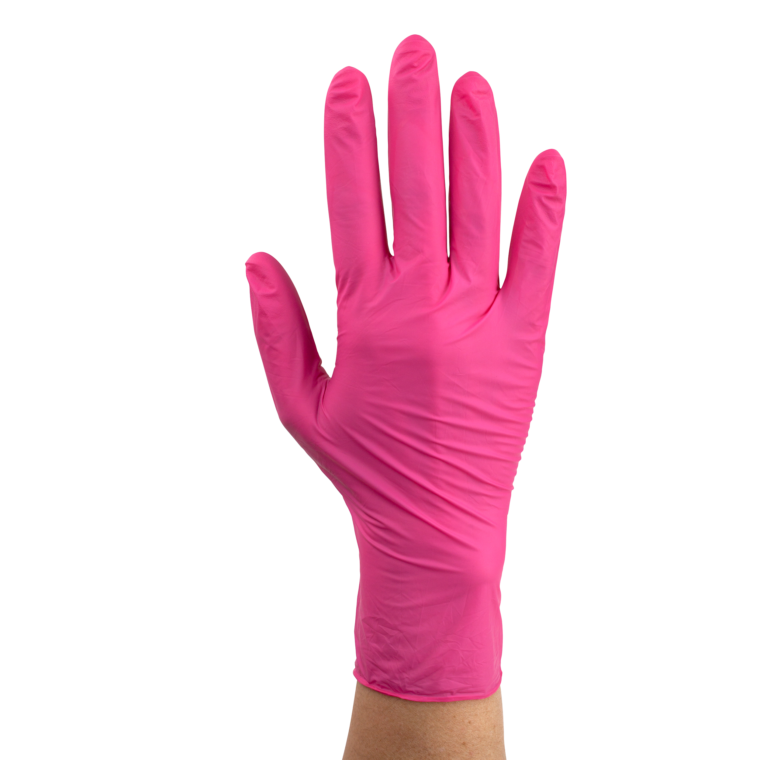 AloeSkin Nitrile Exam Gloves With Aloe, Powder-Free – L