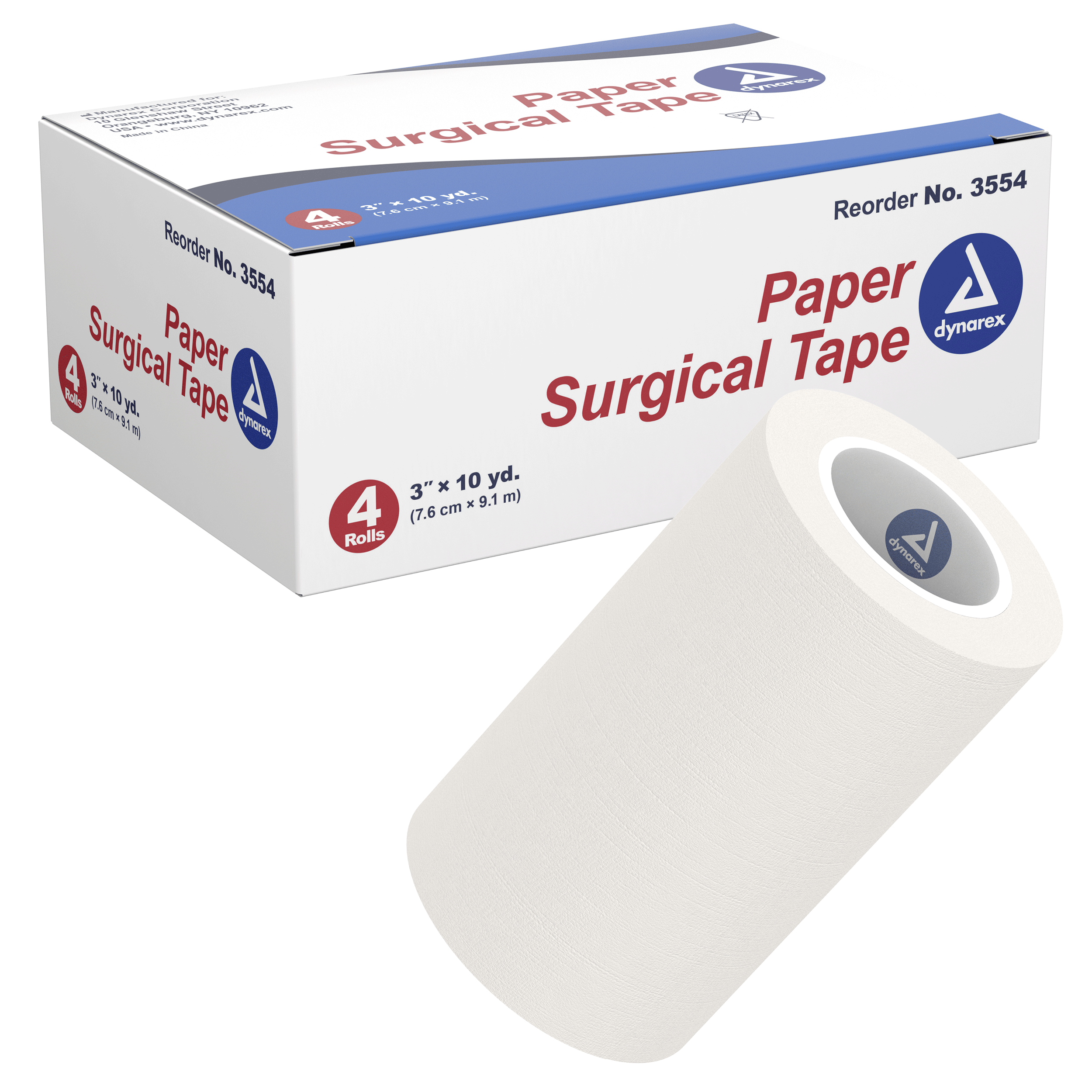 Paper Surgical Tape 3″ X 10 Yd.