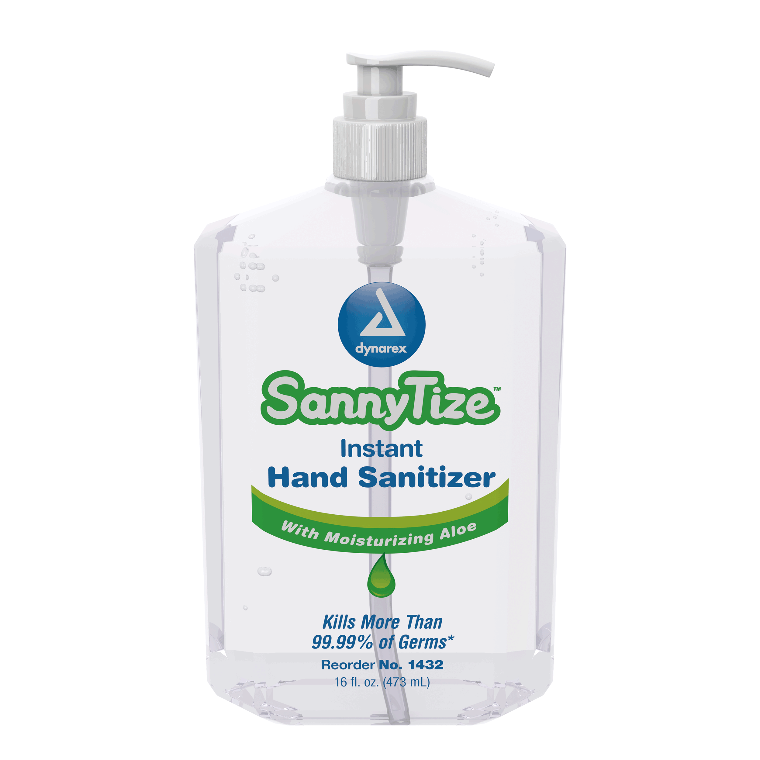 SannyTize Instant Hand Sanitizer 16 Oz – Square Pump