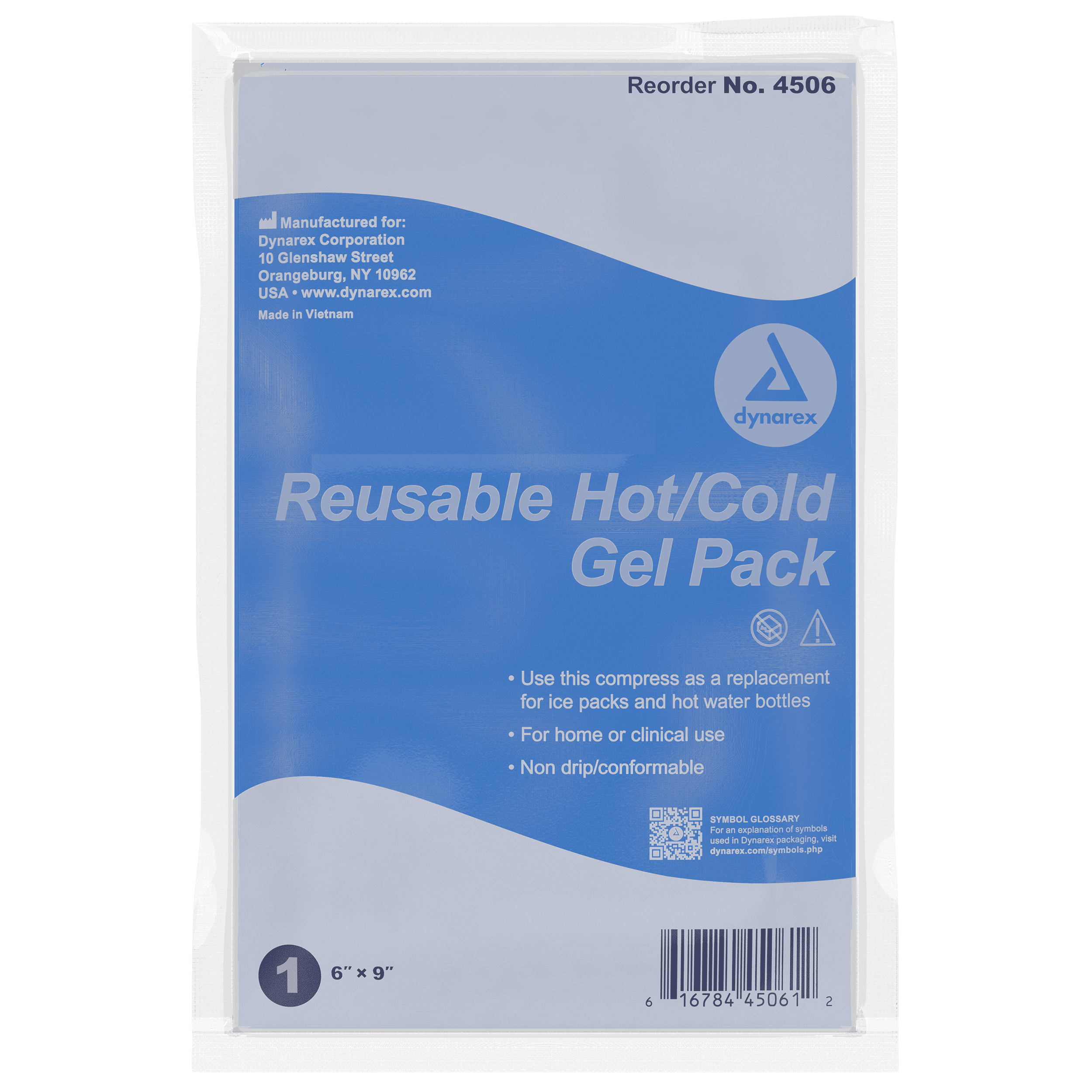 Reusable Hot / Cold Gel Packs, 6″ X 9″