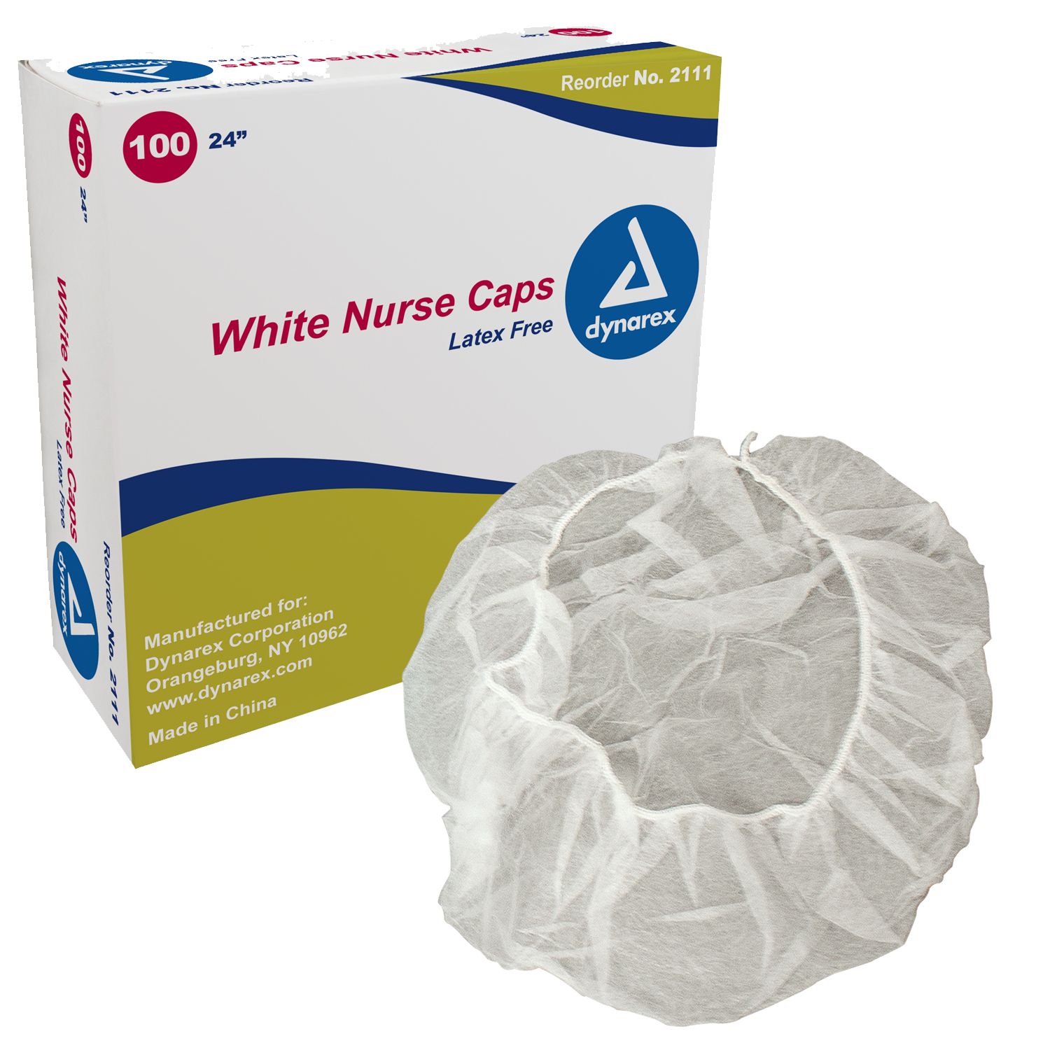 Nurse Cap O.R. 24″, White